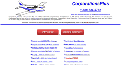 Desktop Screenshot of corporationsplus.com